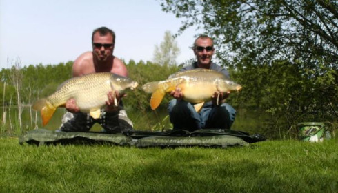 A carp from Lillypool, mark and andy, Apr 2011