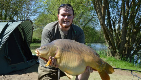 A 35 lb carp from Lillypool, Ryan Snelson, Apr 2018
