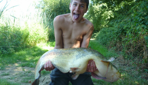 A 48 lb 6 oz catfish from Lillypool, Cody Brown, Aug 2013