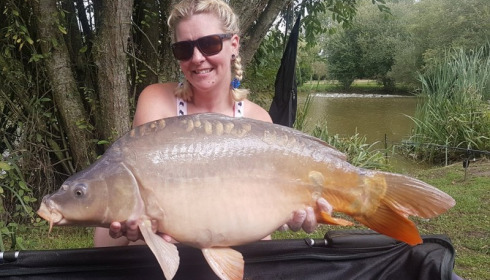 A carp from Lillypool, Abi Bainbridge, Aug 2017