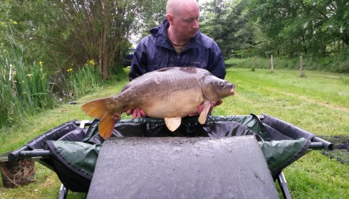 A 32 lb 7 oz carp from Lillypool, Carl Lynch, May 2016