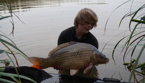 A 21 lb 8 oz carp from Lillypool, Callum Gordon, Aug 2015