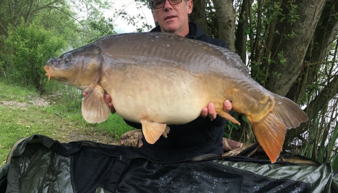 A 31 lb carp from Lillypool, John Porter, Apr 2017