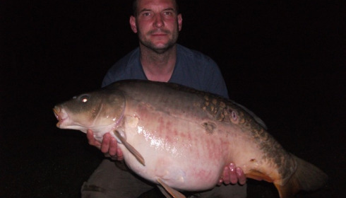 A 38 lb carp from Lillypool, Danny Reynolds, May 2016
