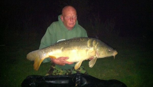 A carp from Lillypool, Planty, Aug 2011