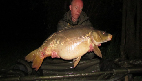 A 30 lb carp from Lillypool, Darren Ford, May 2018