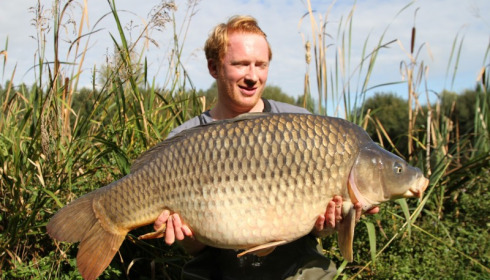 A 40 lb 8 oz carp from Lillypool, Darren, Oct 2013