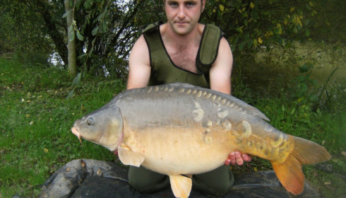 A 35 lb carp from Lillypool, D Watkin, Oct 2012