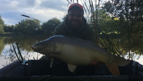 A 35 lb 5 oz carp from Lillypool, Sam Cox, Oct 2017
