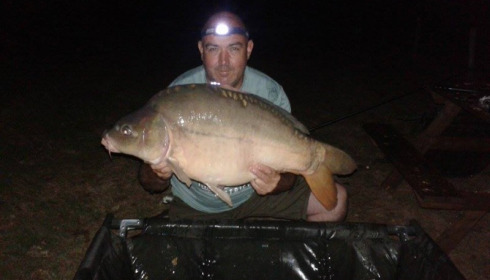 A 29 lb 5 oz carp from Lillypool, Mark Baker, Aug 2015