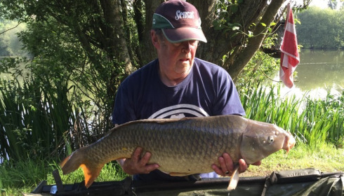 A 20 lb 5 oz carp from Lillypool, Phil Jackson, May 2017