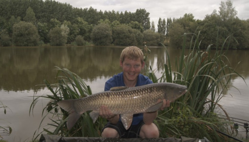 A grass carp from Lillypool, Lee Turley, Jul 2015