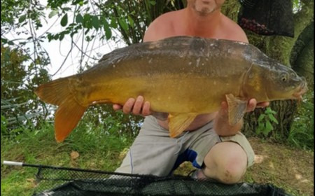 A 22 lb carp from Lillypool, Glynn Jones, Jul 2018