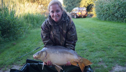 A 20 lb carp from Lillypool, Samantha Norton, Jul 2016