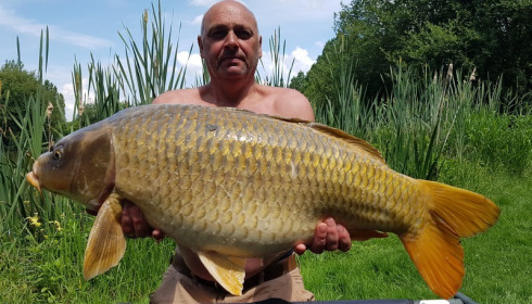 A 28 lb 2 oz carp from Lillypool, Phil Jackson, Jun 2017