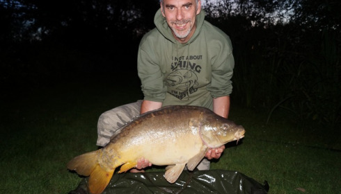 A 40 lb carp from Lillypool, Andy Norton, Jul 2016