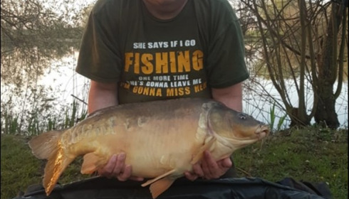 A 29 lb 10 oz carp from Lillypool, Rob Ellis, Mar 2019