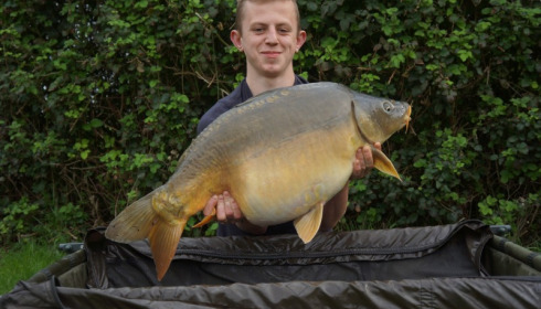 A 32 lb carp from Lillypool, Olly Roper, Apr 2015