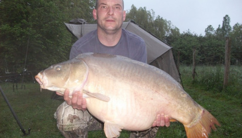 A 41 lb carp from Lillypool, Danny Reynolds, May 2016