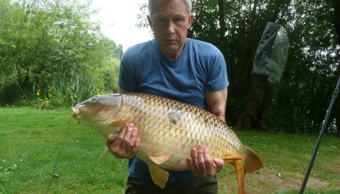 A 36 lb carp from Lillypool, Terry Richardson, May 2017