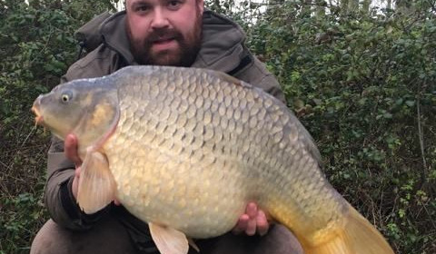 A 24 lb 8 oz carp from Lillypool, Adam West, Apr 2018