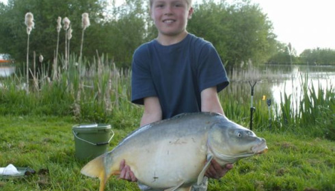 A 22 lb carp from Lillypool, ben, Apr 2011