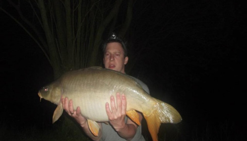 A 26 lb 12 oz carp from Lillypool, James, May 2012