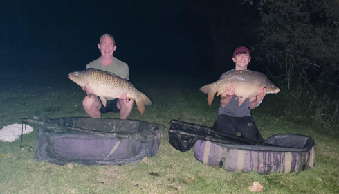 A carp from Lillypool, Steven & Jack, Sep 2021