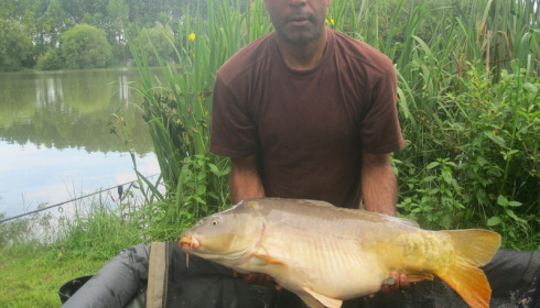 A 25 lb carp from Lillypool, Paul Burns, Jun 2016