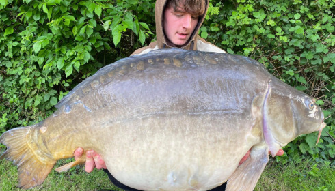 A 53 lb 12 oz carp from Lillypool, Harry Hinch, May 2022