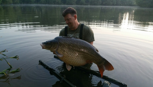 A 52 lb 13 oz carp from Lillypool, Simon Green, Jun 2016