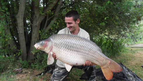 A 38 lb carp from Lillypool, Kev, Aug 2012