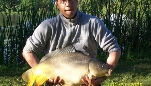 A 28 lb carp from Lillypool, P Robey, May 2010