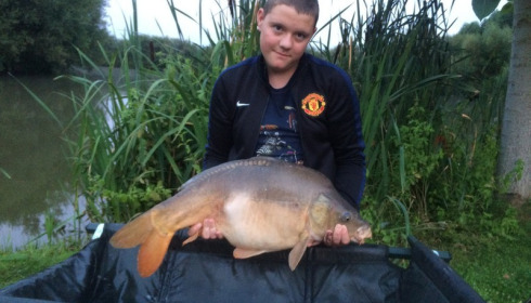 A 28 lb carp from Lillypool, Toby May, Jul 2016
