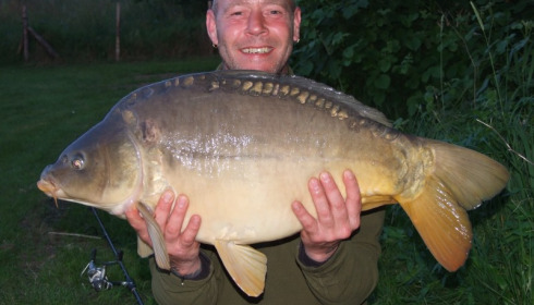 A 24 lb carp from Lillypool, Jim Pearson, May 2014