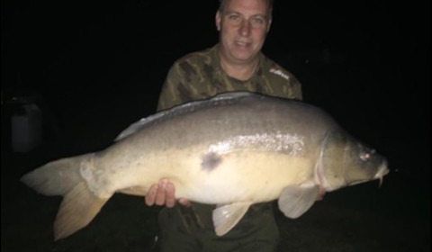 A 30 lb carp from Lillypool, Lurch, Aug 2019