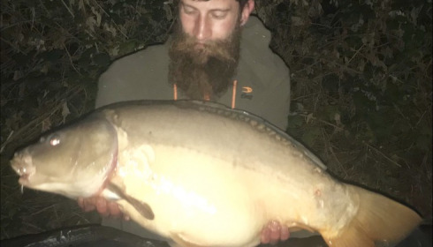 A 27 lb 12 oz carp from Lillypool, Matthew Cartmel, Sep 2019
