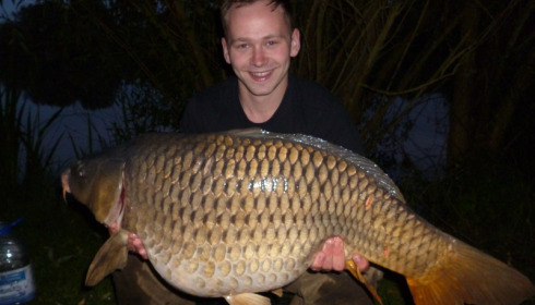 A 32 lb 8 oz carp from Lillypool, Luke Shaw (pb), May 2014