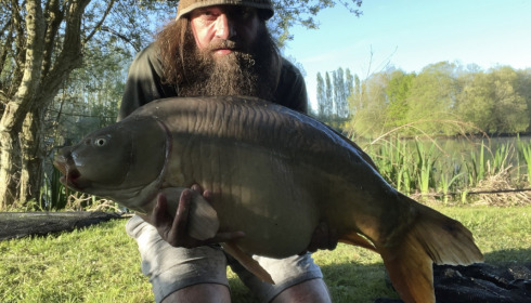A 33 lb carp from Lillypool, Martin Smith, Apr 2022