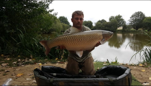 A 42 lb carp from Lillypool, Nathan Bradley, Aug 2018