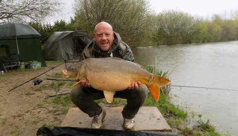 A 27 lb 4 oz carp from Lillypool, Greig Miller, Apr 2016