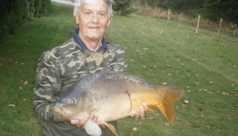 A 22 lb carp from Lillypool, Ray Hale, Jul 2014