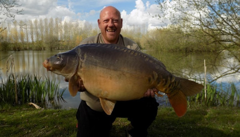 A 43 lb 6 oz carp from Lillypool, Greig Miller, Apr 2016