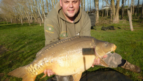 A 40 lb 6 oz carp from Lillypool, Richard (bailiff), Mar 2014