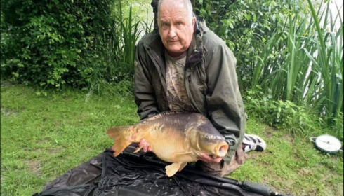 A 32 lb carp from Lillypool, Willy Grant, Jun 2018