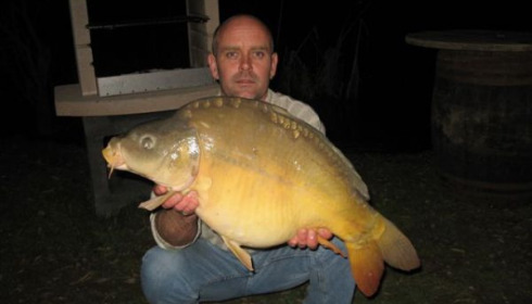 A 26 lb 8 oz carp from Lillypool, Jay, Mar 2011