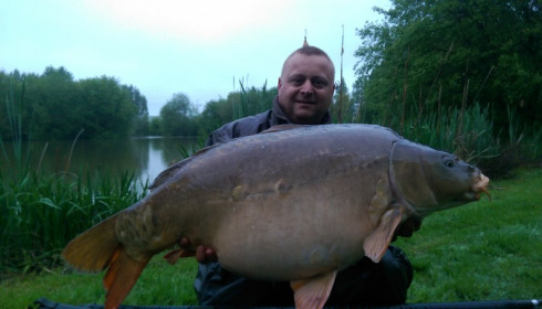 A 41 lb carp from Lillypool, Shane Welch, May 2015