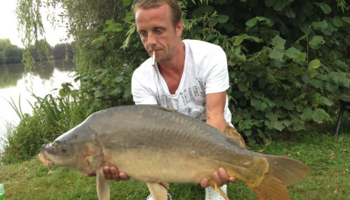 A carp from Lillypool, J Cain group, Jul 2012