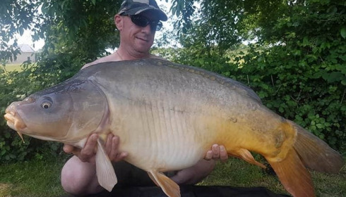 A 29 lb carp from Lillypool, Steve Mailn, May 2018