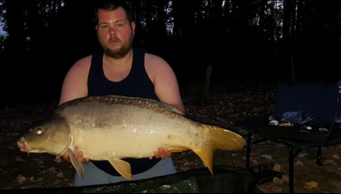 A 27 lb carp from Lillypool, Jay Langan, Aug 2018